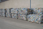 Baled Plastic Bottles