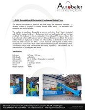 SemiAuto Channel Baler Refurb Details 3